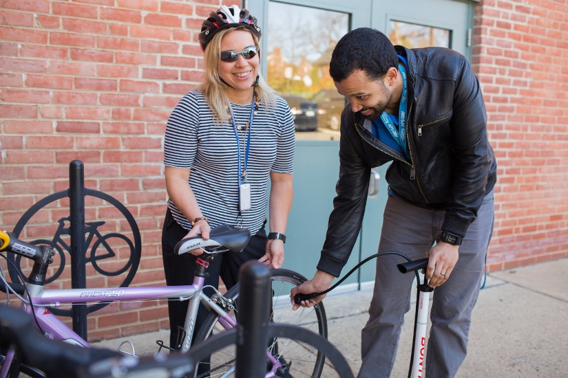 APS Staff Set Their Best Record For Walking And Biking