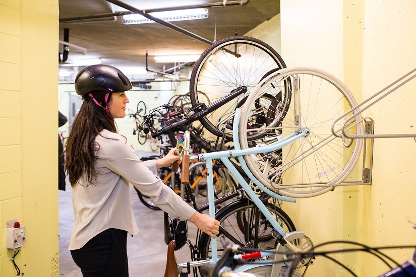 bike-parking-room-helmet