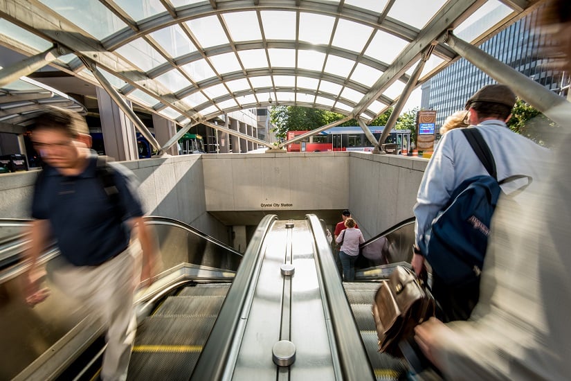briefcase-crystal-city-metro-escalator
