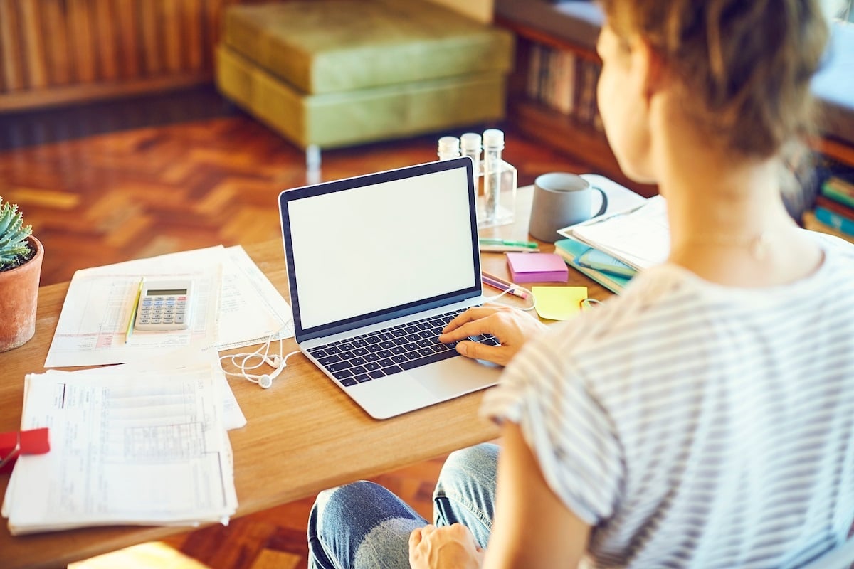 woman-working-from-home