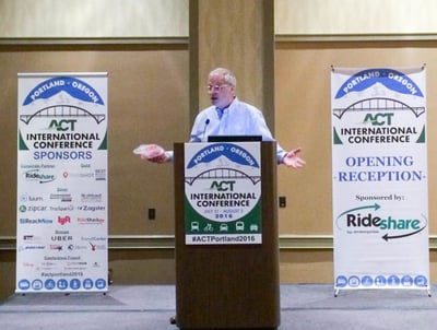 Representative Earl Blumenauer at ACT Portland 2016