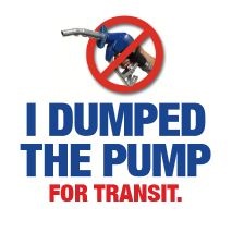 I Dumped the Pump for Transit poster
