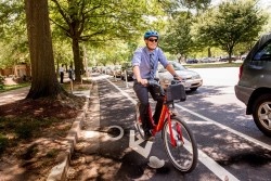 Business Person on Capital Bikeshare