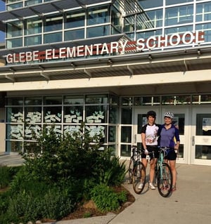 Glebe Elementary - Bike/Walk to School Day