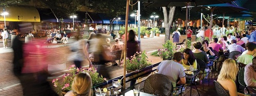 Shirlington Village at Night