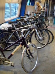 Bikes on Train