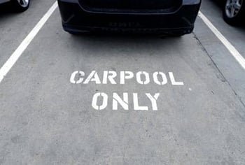 Carpool spot