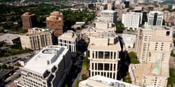 Aerial view of Courthouse