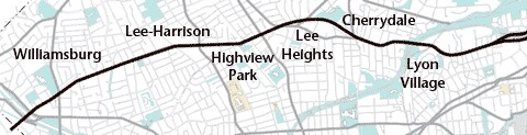 Lee Highway Urban Village Layout