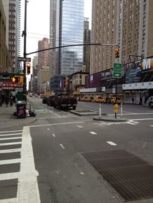 NYC Protected Bike Lane