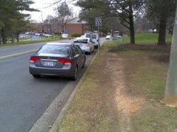 Residential Street in Reston, VA