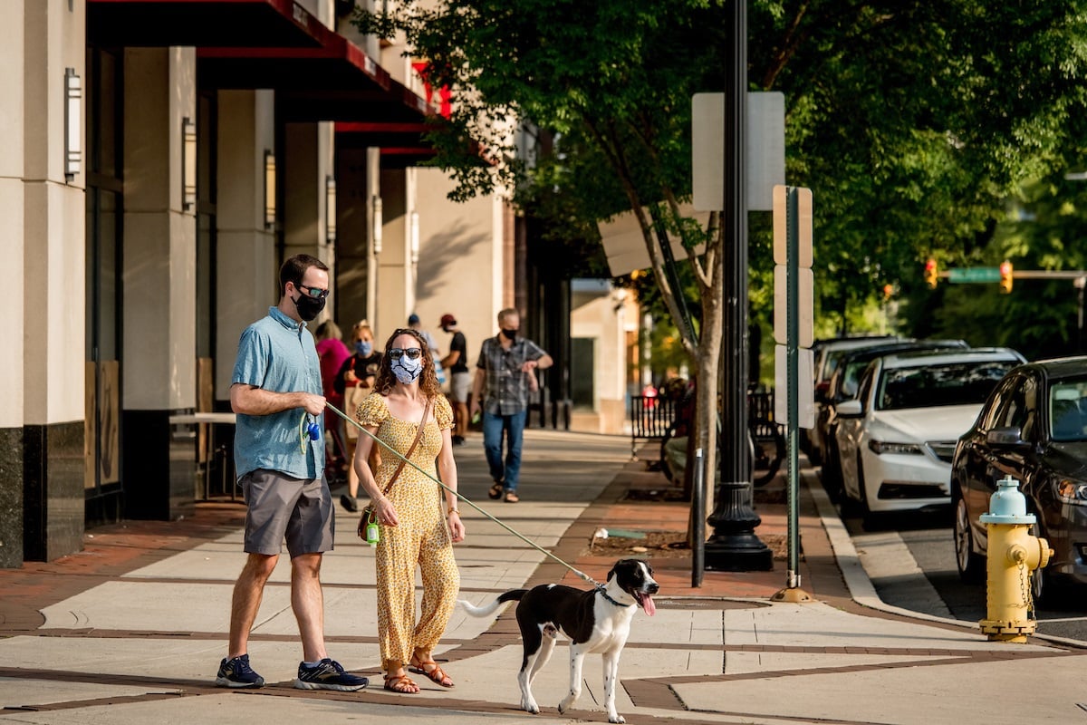 residents-in-arlington-walking-with-dog