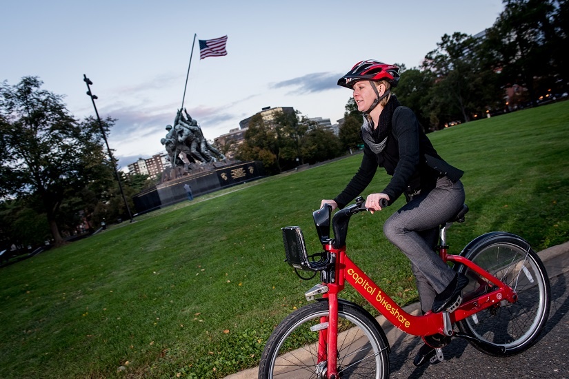 Seeing The Sights By Bike