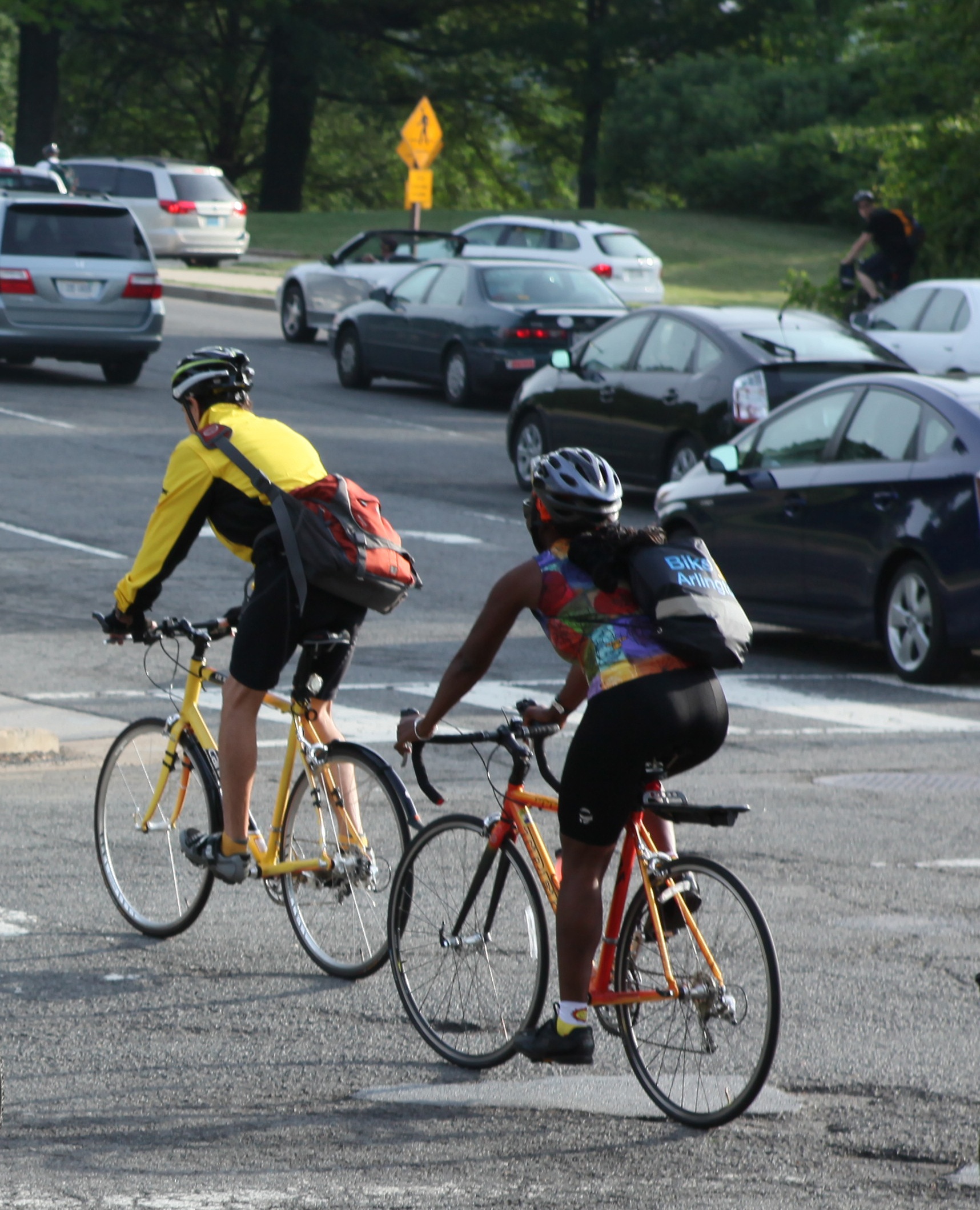 Bike commuters