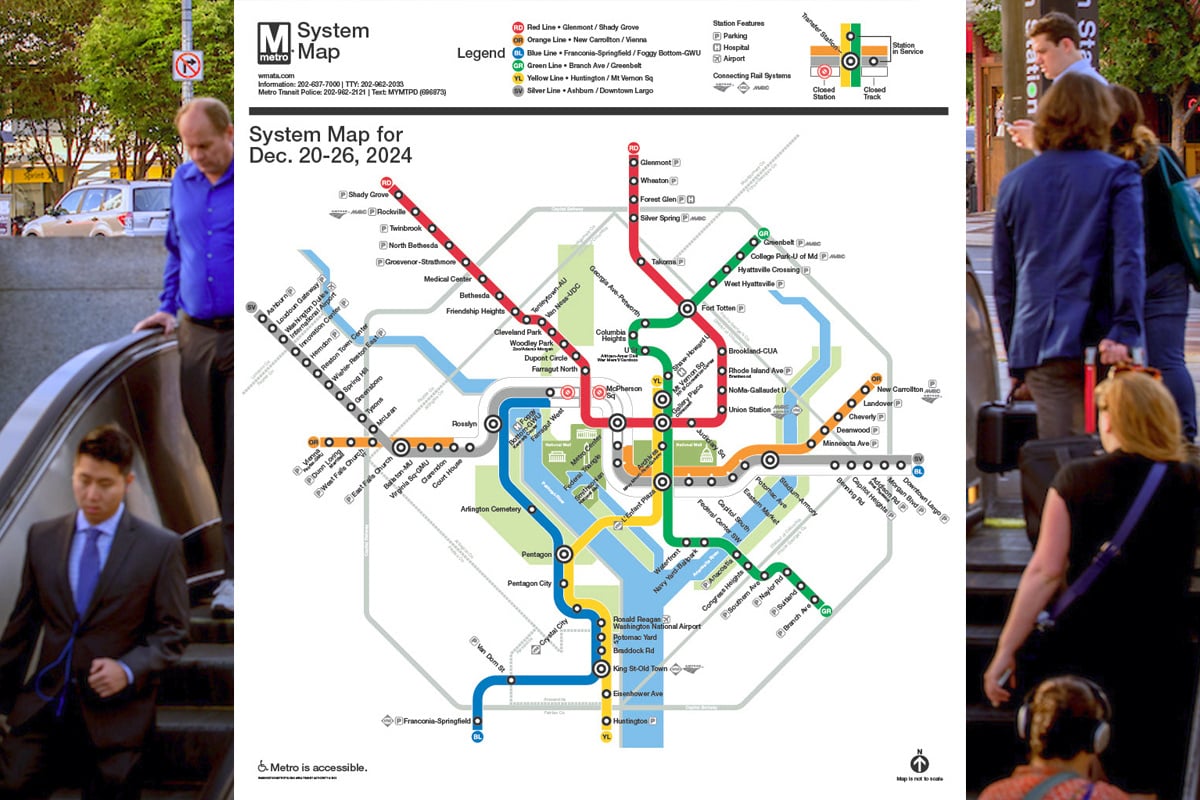 Prepare for December Metro Closures