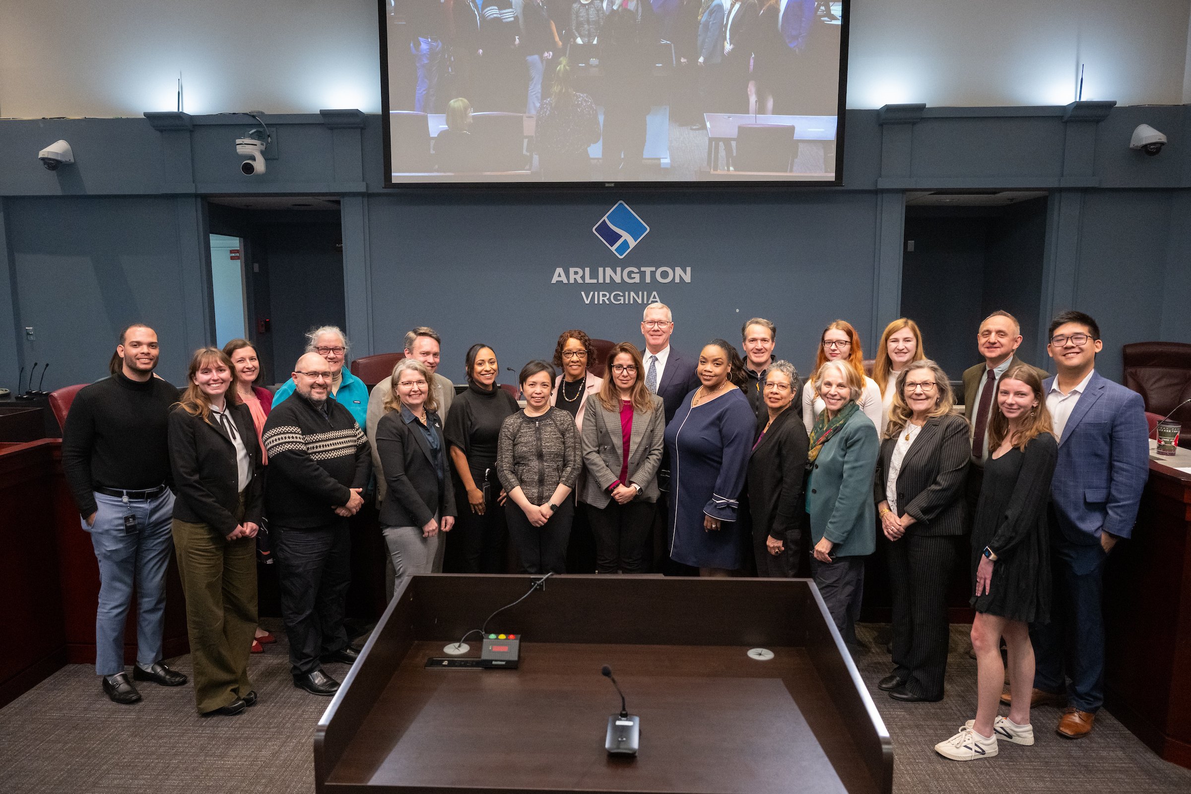 Platinum Champions Recognized by the Arlington County Board